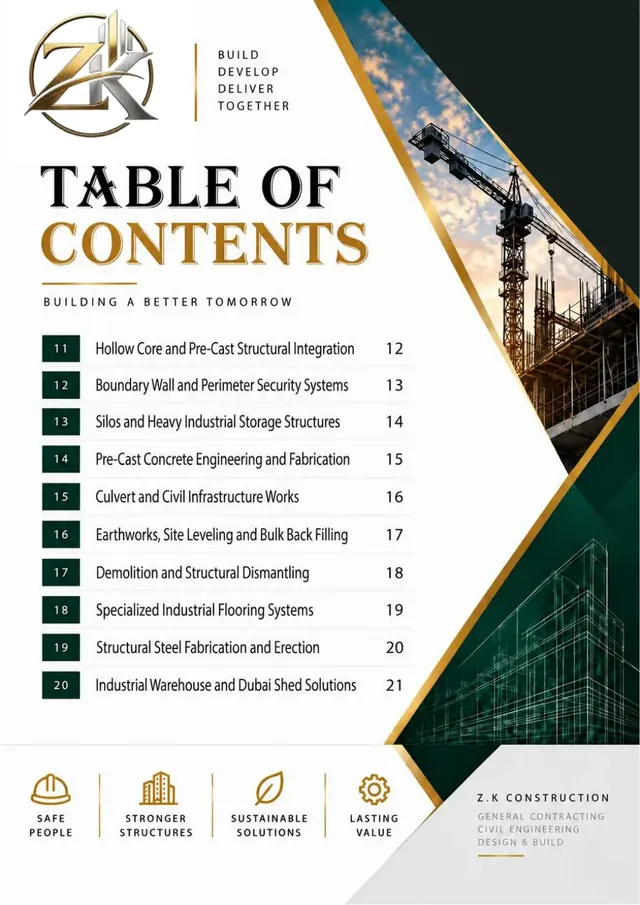 Company profile page 3
