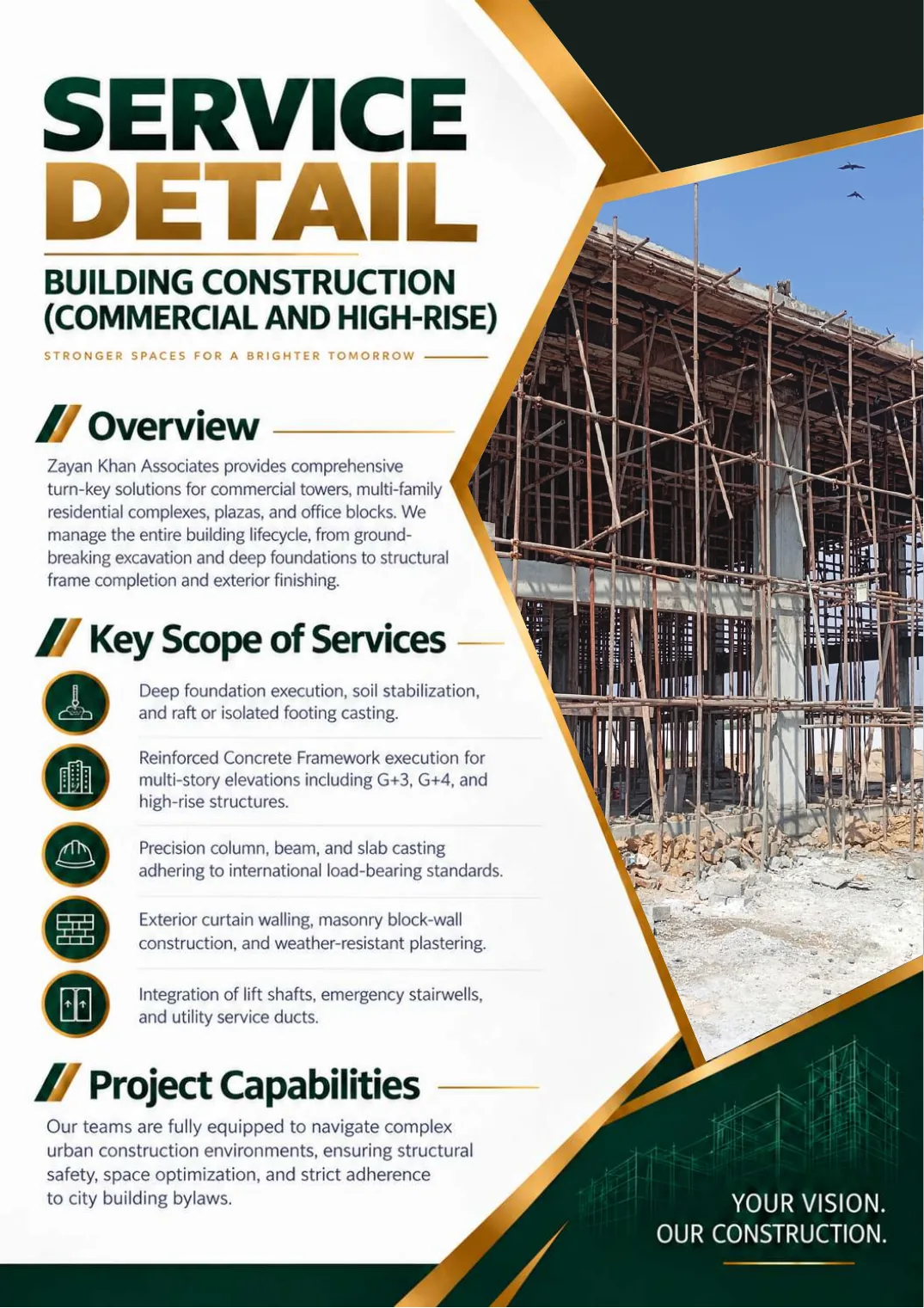 Company profile, page 10: Building Construction · Commercial & High-Rise