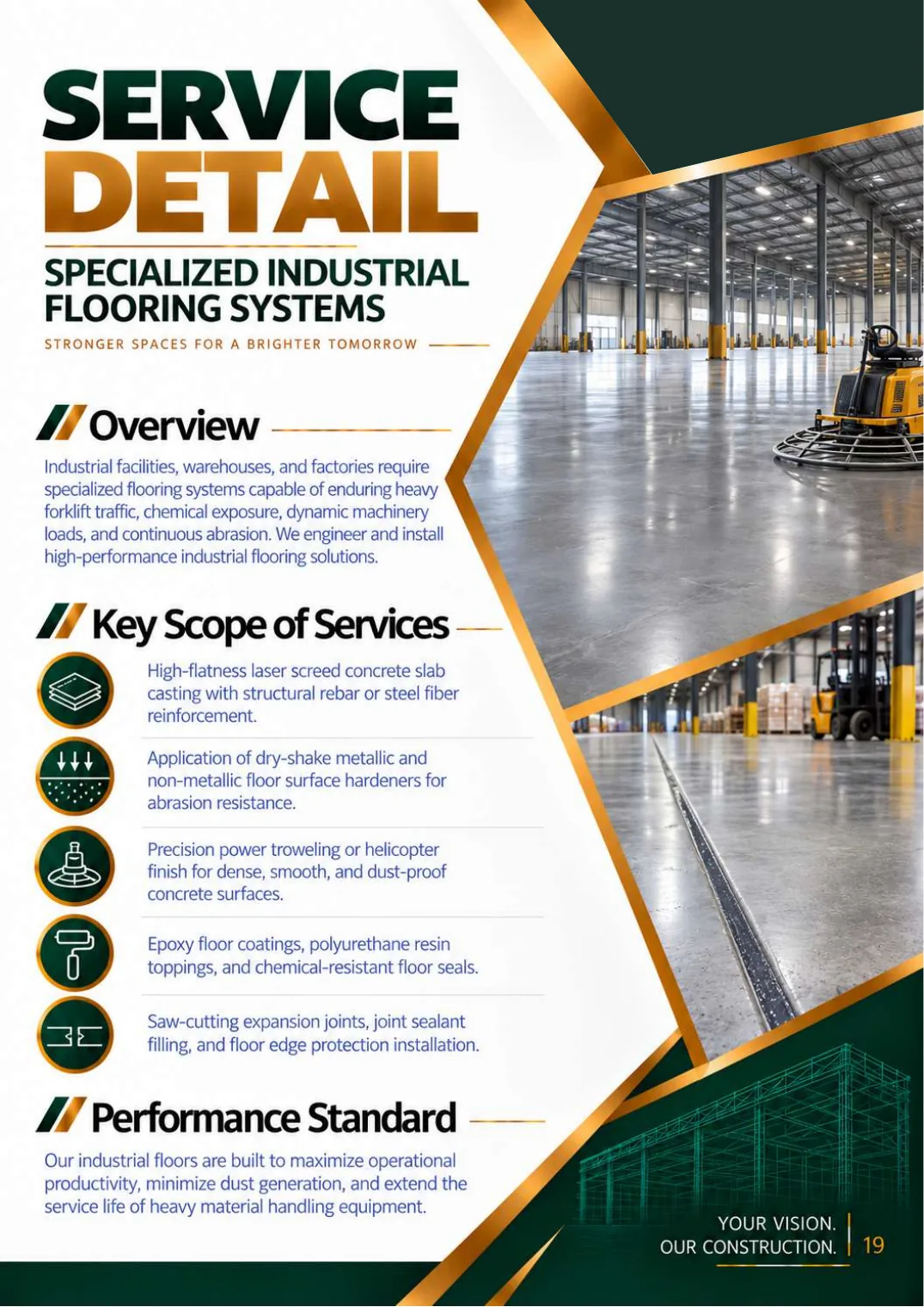 Company profile, page 21: Specialized Industrial Flooring